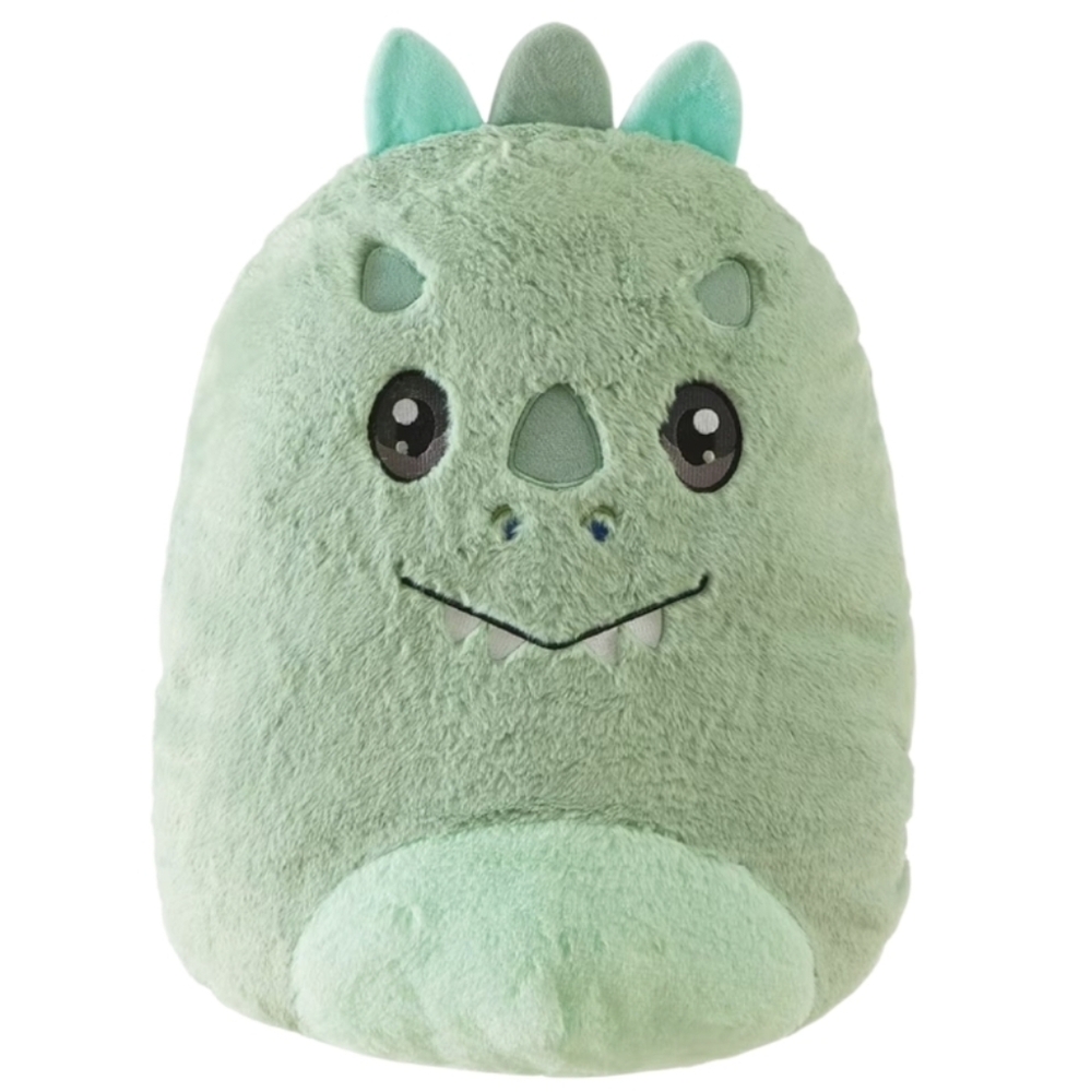 Cuddly Crew Dinosaur Hand Huggie Pillow Plush Green